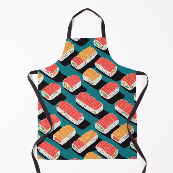 Item preview, Sushi Rolls Pattern designed and sold by Fragpop.