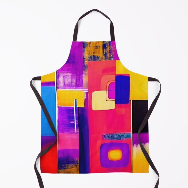 Item preview, Colorful abstract shapes geometric art painting 3 designed and sold by vishalraifx.