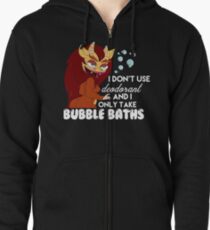 Hormon-Monstress - großer Mund Hoodie mit Reißverschluss