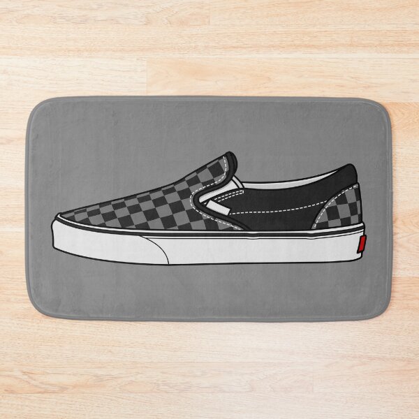 Item preview, Classic Slip-On Skate Shoe, Black/Grey Checkers designed and sold by OlegNaches.