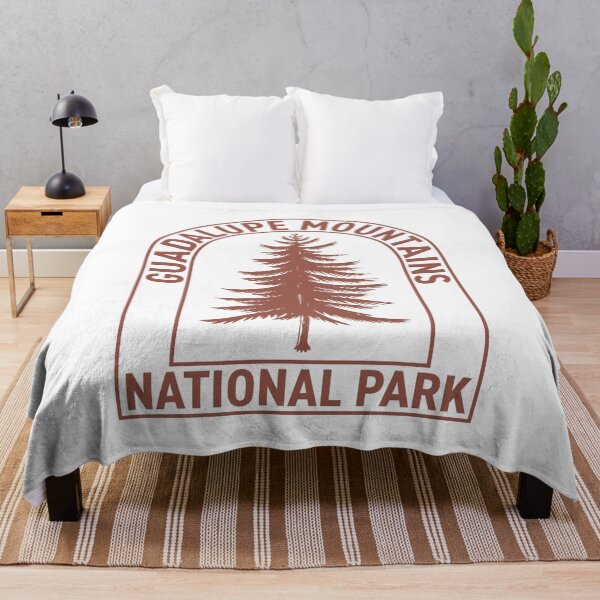 Item preview, Guadalupe Mountains National Park Texas Vintage Tree designed and sold by HalpinDesign.