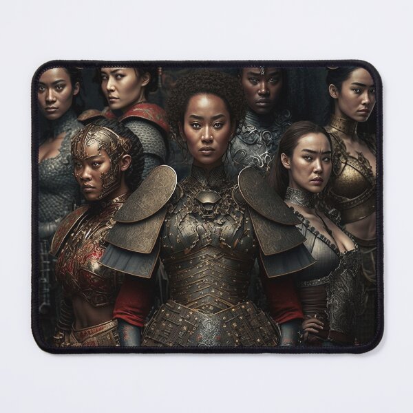 Item preview, Warrior Women Wearing Armor, Black, Ethnic designed and sold by BySpinny.
