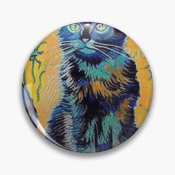 Item preview, Cat Beautiful Vangogh Style designed and sold by Ashley Lustful.
