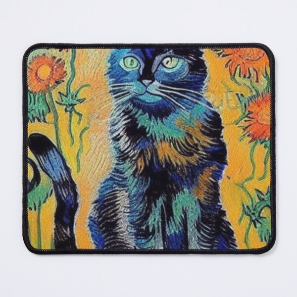 Item preview, Cat Beautiful Vangogh Style designed and sold by Ashley Lustful.