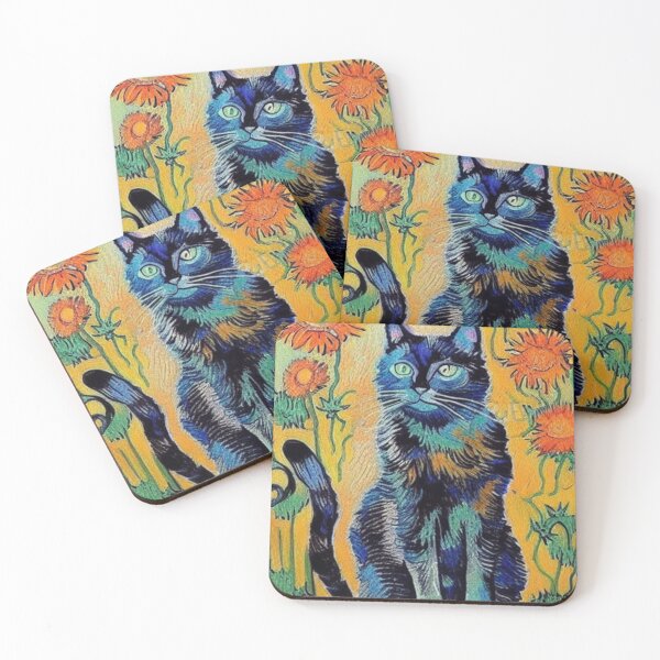 Item preview, Cat Beautiful Vangogh Style designed and sold by Ashley Lustful.