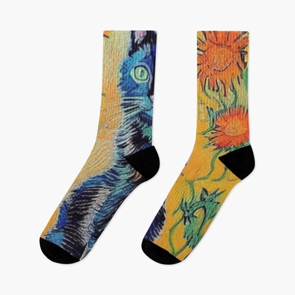 Item preview, Cat Beautiful Vangogh Style designed and sold by Ashley Lustful.