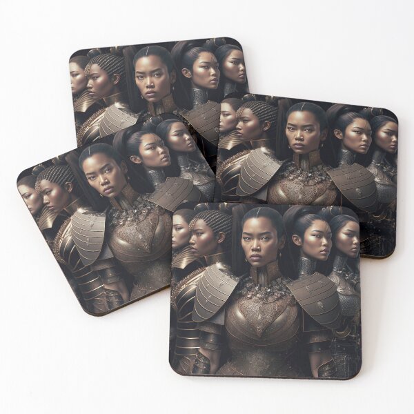 Item preview, Warrior Women Wearing Armor, Ethnic designed and sold by BySpinny.
