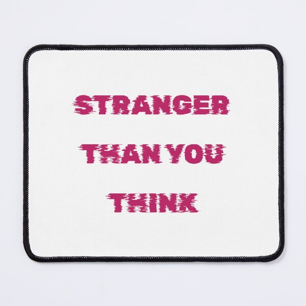 Item preview, Stranger Than You Think (Hot Pink Custom Vintage Desing) designed and sold by BRAZILCOOLSHIRT.