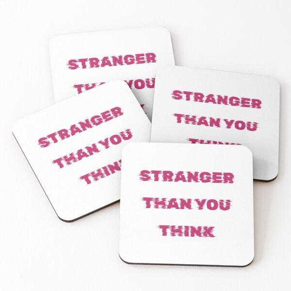 Item preview, Stranger Than You Think (Hot Pink Custom Vintage Desing) designed and sold by BRAZILCOOLSHIRT.