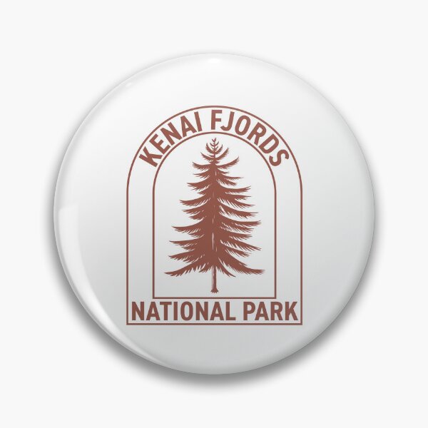 Artikelvorschau, Kenai Fjords National Park Alaska Vintage Tree entworfen und verkauft von HalpinDesign.