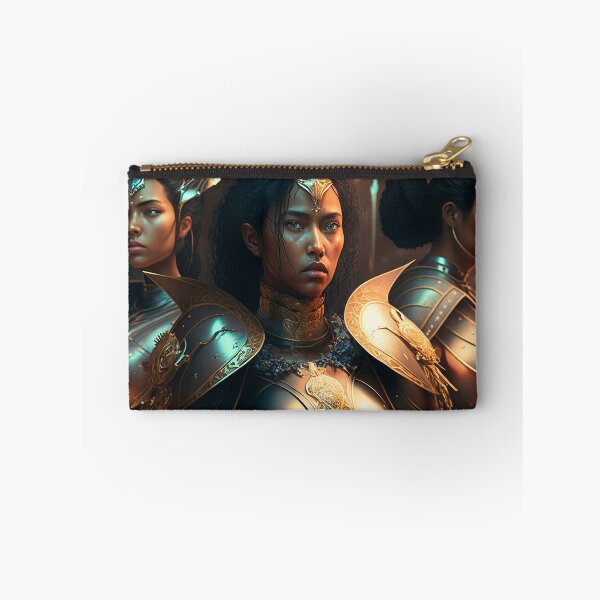 Item preview, Warrior Women Wearing Armor, Ethnic, Asian designed and sold by BySpinny.
