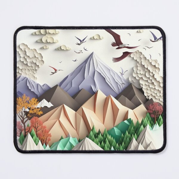 Item preview, origami mountains designed and sold by Kadhaf.