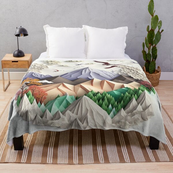 Item preview, origami mountains designed and sold by Kadhaf.