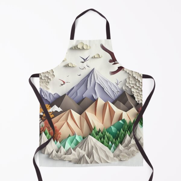 Item preview, origami mountains designed and sold by Kadhaf.
