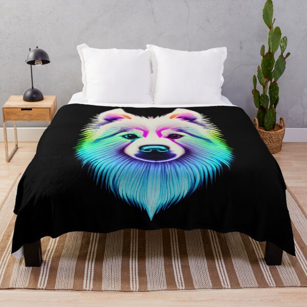 Item preview, American Eskimo Dog Colorful Paint Splash designed and sold by rafaeltto.