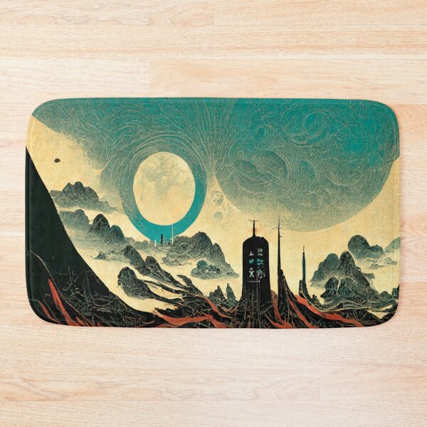 Item preview, Abstract Post Apocalyptic Wasteland Scene 6 designed and sold by Styxiann.