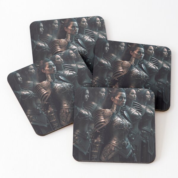 Item preview, Warrior Women Wearing Armor designed and sold by BySpinny.