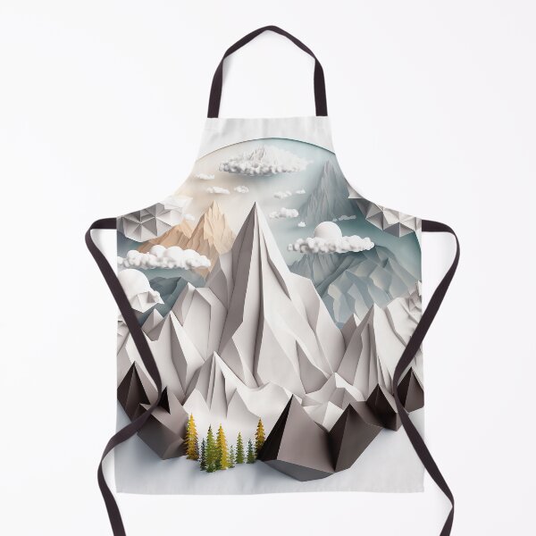 Item preview, origami mountains designed and sold by Kadhaf.