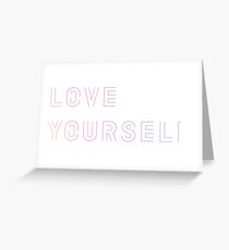 BTS - Love Yourself Greeting Card