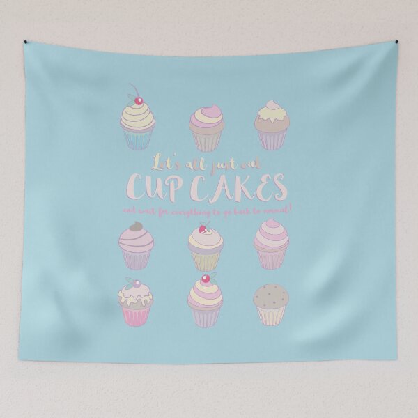 Item preview, Let's All Eat Cupcakes T-Shirt designed and sold by Halo-Creative.