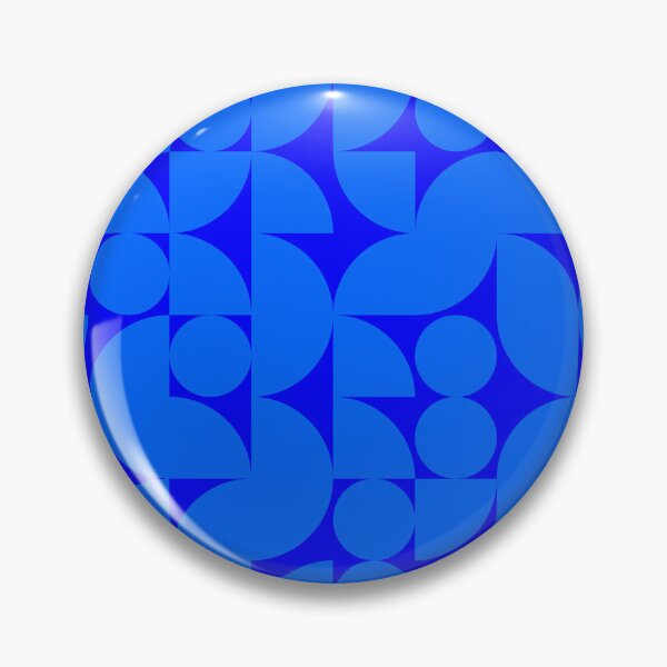 Item preview, Men Bluish Geometric Pattern - Shapes #8 designed and sold by Trendy-Now.