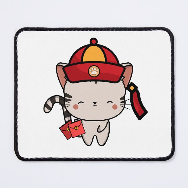 Item preview, Lunar New Year Tabby Cat with Red Packets and Hat designed and sold by Pet Station.