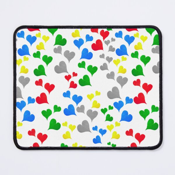 Item preview, Colorful Hearts, Happy Pattern, Valentine's Day designed and sold by Shon Dailey.