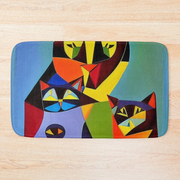 Item preview, Cat cubism designed and sold by Ashley Lustful.