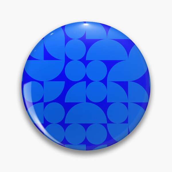 Item preview, Men Bluish Geometric Pattern - Shapes #9 designed and sold by Trendy-Now.