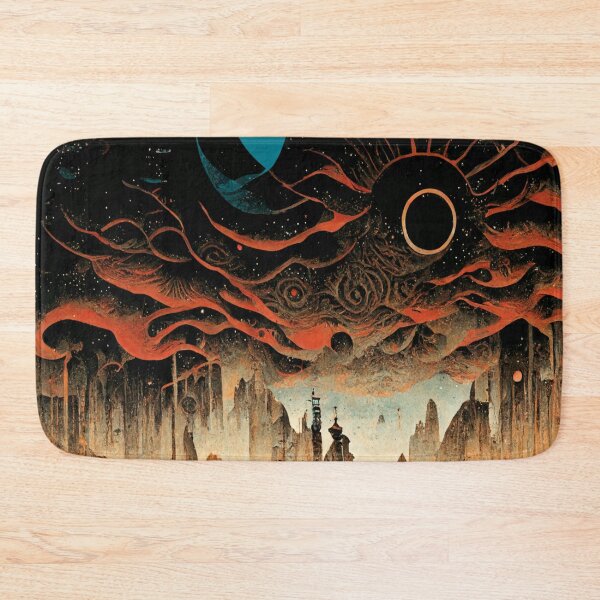 Item preview, Abstract Post Apocalyptic Wasteland Scene 7 designed and sold by Styxiann.