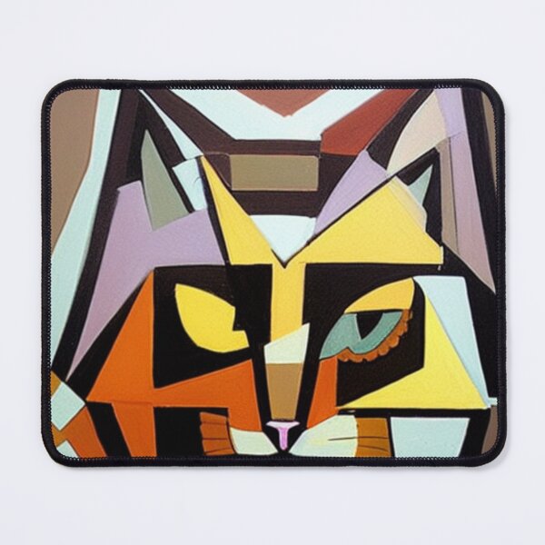 Item preview, cat cubism designed and sold by Ashley Lustful.
