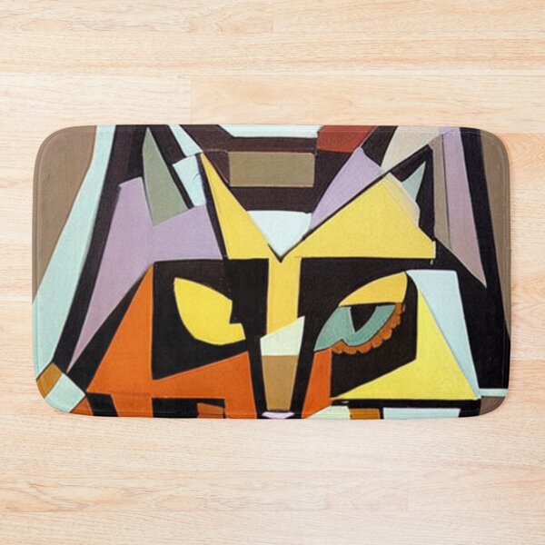 Item preview, cat cubism designed and sold by Ashley Lustful.