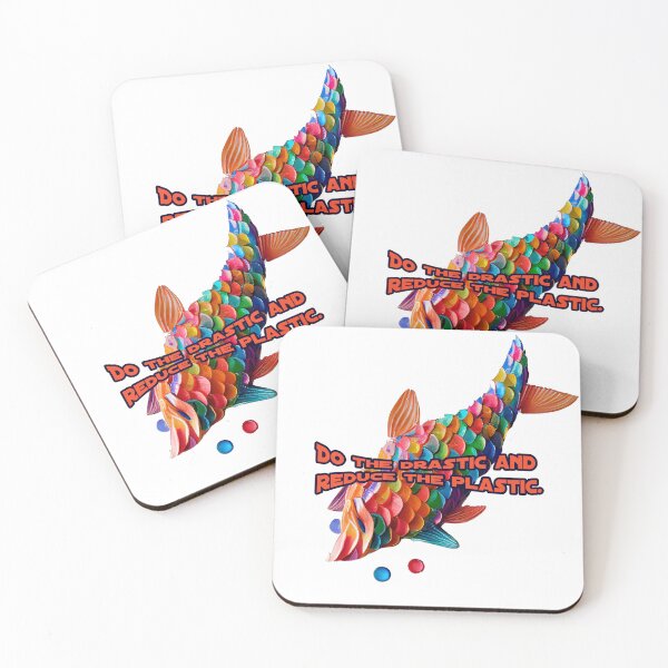 Item preview, plastic fish designed and sold by WackyWorldArt.