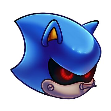 Metal Sonic Menacing Magnet for Sale by Keerl