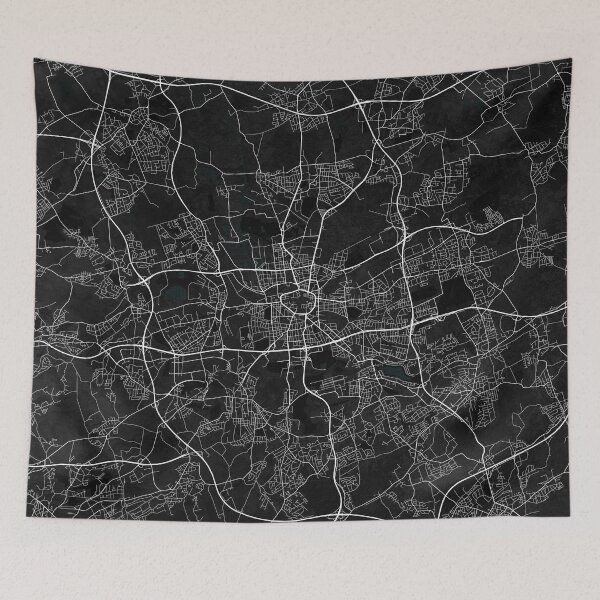 Item preview, Dortmund City Map of Germany - Dark designed and sold by deMAP.