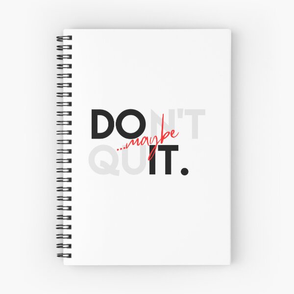 Item preview, Don't Quit... Maybe Motivational Sticker designed and sold by scorpiopanda.