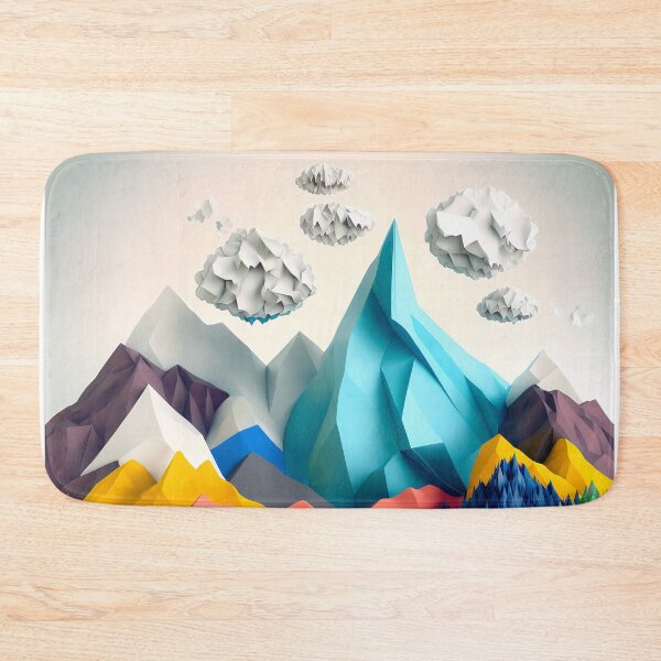 Item preview, origami mountains designed and sold by Kadhaf.
