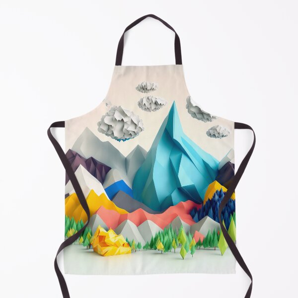 Item preview, origami mountains designed and sold by Kadhaf.