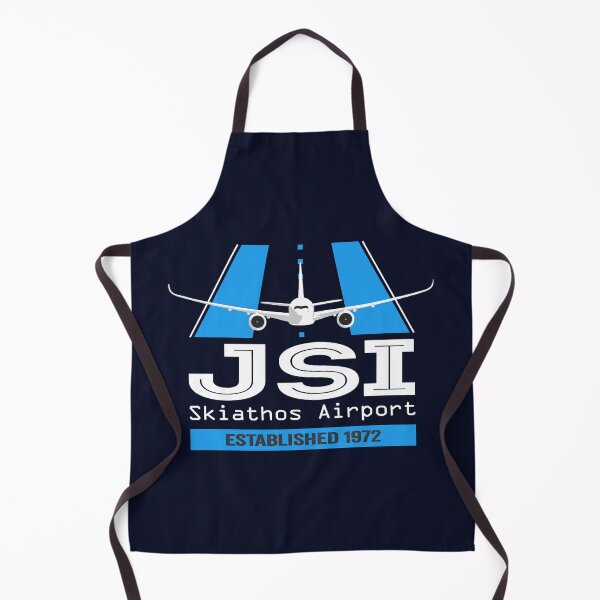 Item preview, JSI Skiathos Alexandros Papadiamantis Airport - Plane Design designed and sold by FouDeeziner.