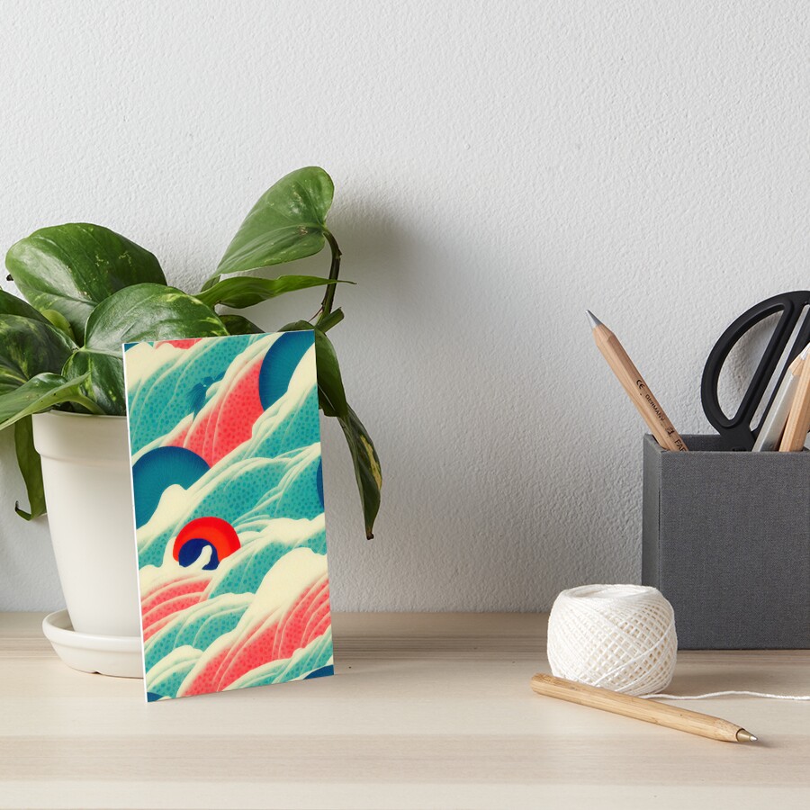 Item preview, Art Board Print designed and sold by Fragpop.