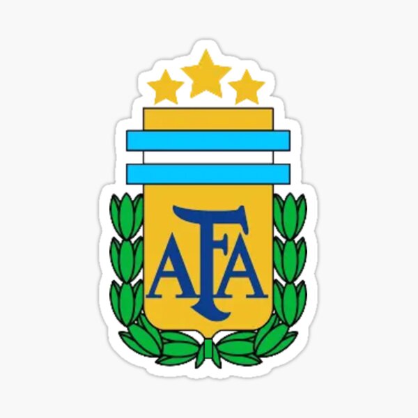 Drapeau argentin 3 étoiles champion de la coupe du monde de football ! Sticker