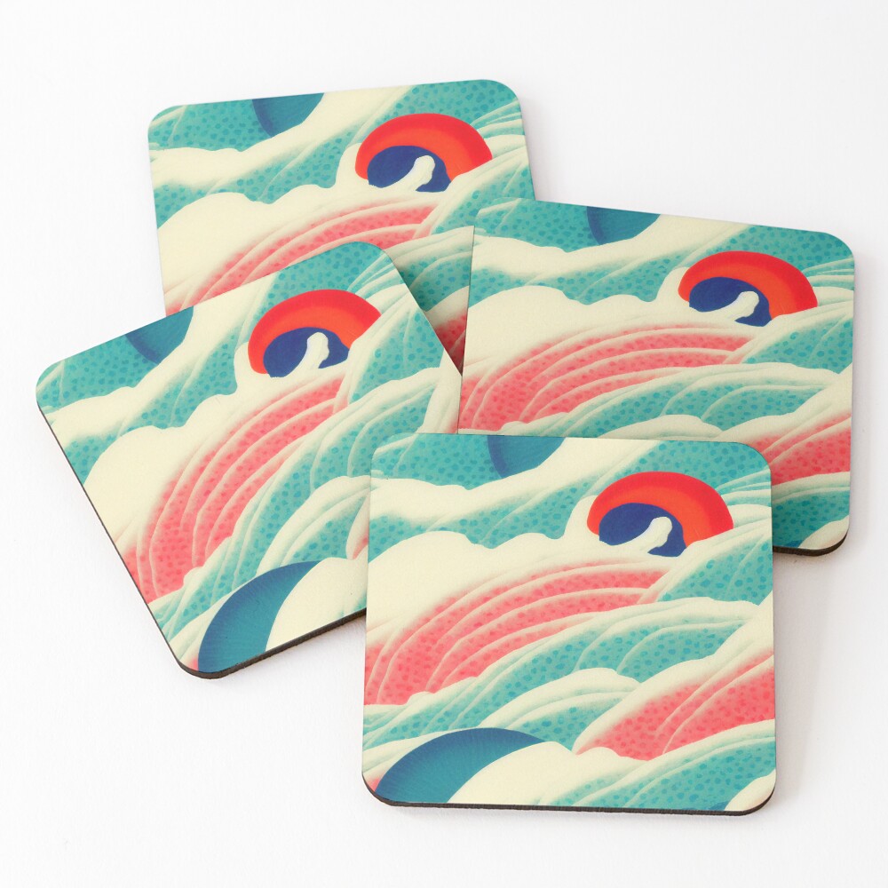 Item preview, Coasters (Set of 4) designed and sold by Fragpop.