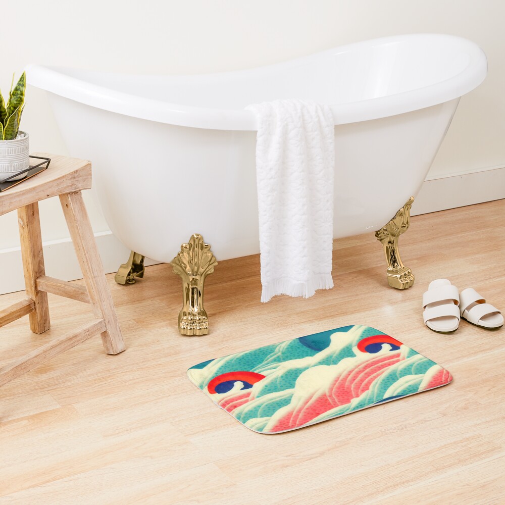 Item preview, Bath Mat designed and sold by Fragpop.