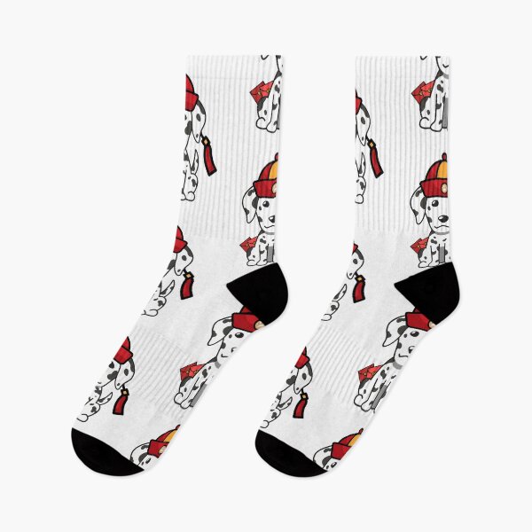 Item preview, Lunar New Year Dalmatian with Red Packets and Hat designed and sold by Pet Station.