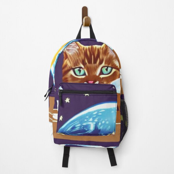 Item preview, Cat/kitten having coffee in the space designed and sold by artstore911.