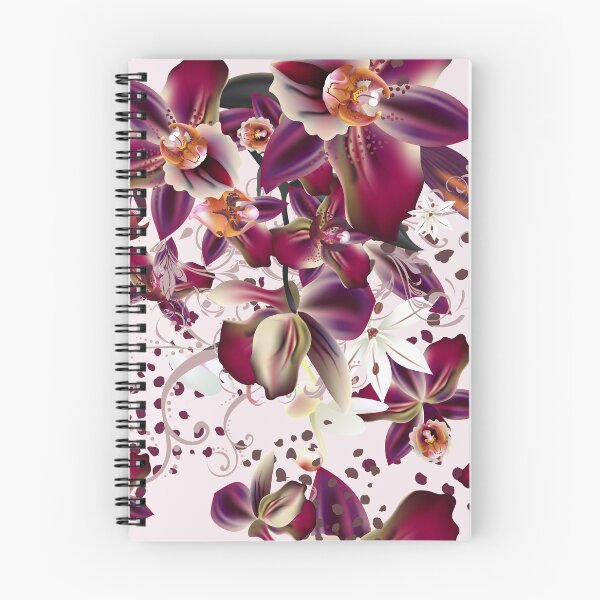 Item preview, Tropical Orchid Flowers Pattern designed and sold by stylebytara.