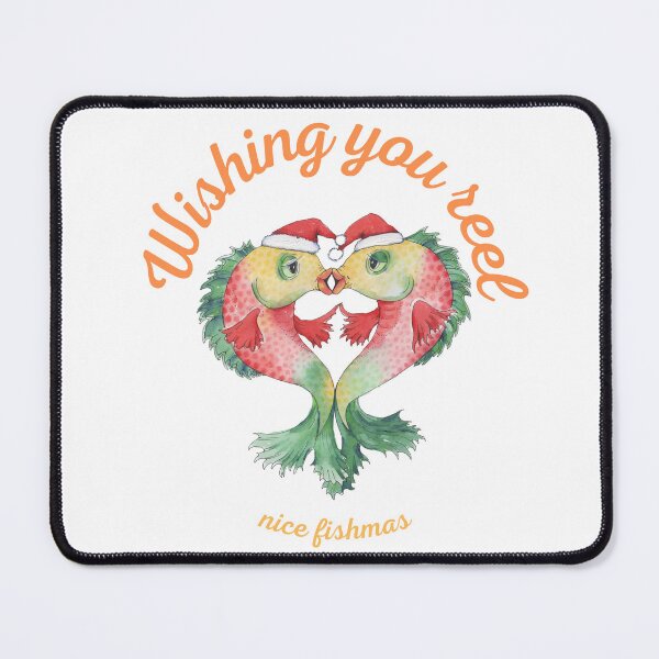 Item preview, Wishing you reel nice fishmas designed and sold by ASSIYACHAHID.