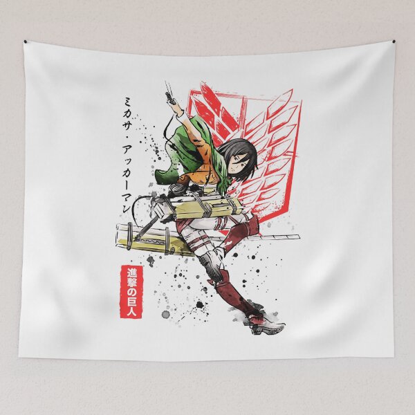 Item preview, Soldier Mikasa T-Shirt designed and sold by Jamir Sellers.