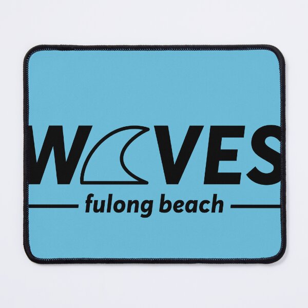 Item preview, LOGO WAVES FULONG BEACH designed and sold by boleteshop.