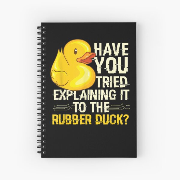 Item preview, Funny Programmer - Rubber Duck Debugging, Funny Programmer Gift Design designed and sold by ThePatternArt  ⭐⭐⭐⭐⭐.